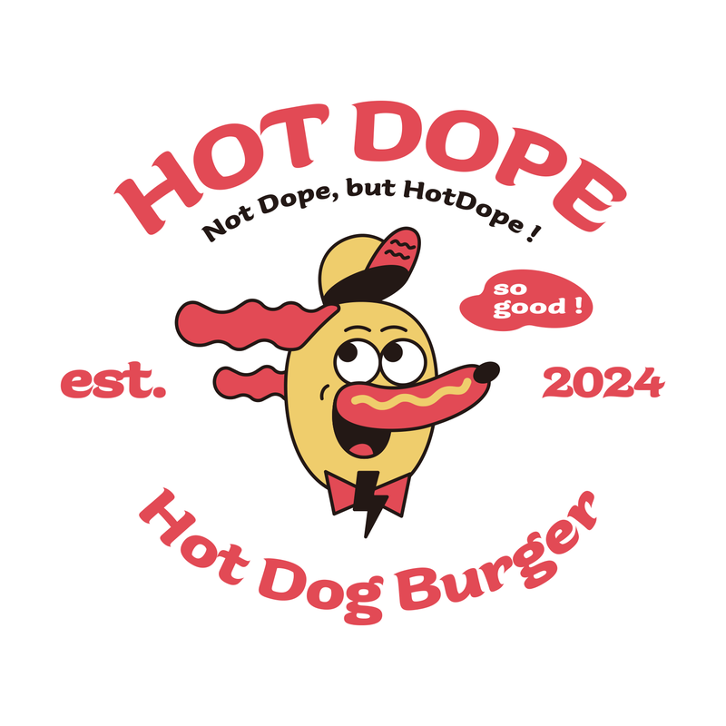HotDope 哈逗堡 商標
